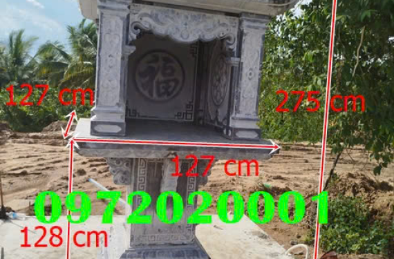 Kích Thước Cây Hương Đá Chuẩn Phong Thủy Lỗ Ban 38.8cm