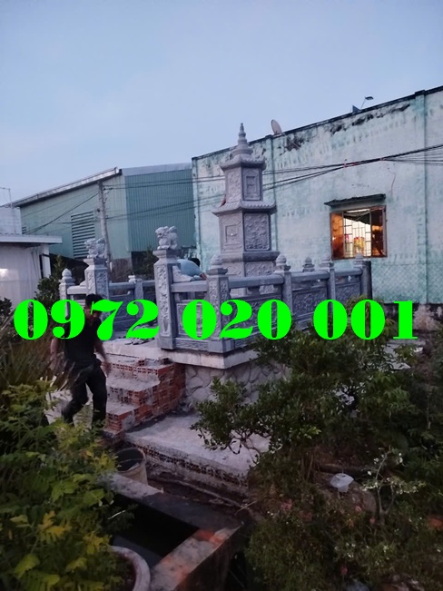 Nhật Ký Quá Trình Lắp Đặt Mộ Tháp Lưu Giữ Tro Cốt Cái Bè Tiền Giang 18 - Đá mỹ nghệ Hoa Lư hoan thien lap dat mo thap va lan can tien hanh ve sinh de ban giao 1 - Đá mỹ nghệ Hoa Lư